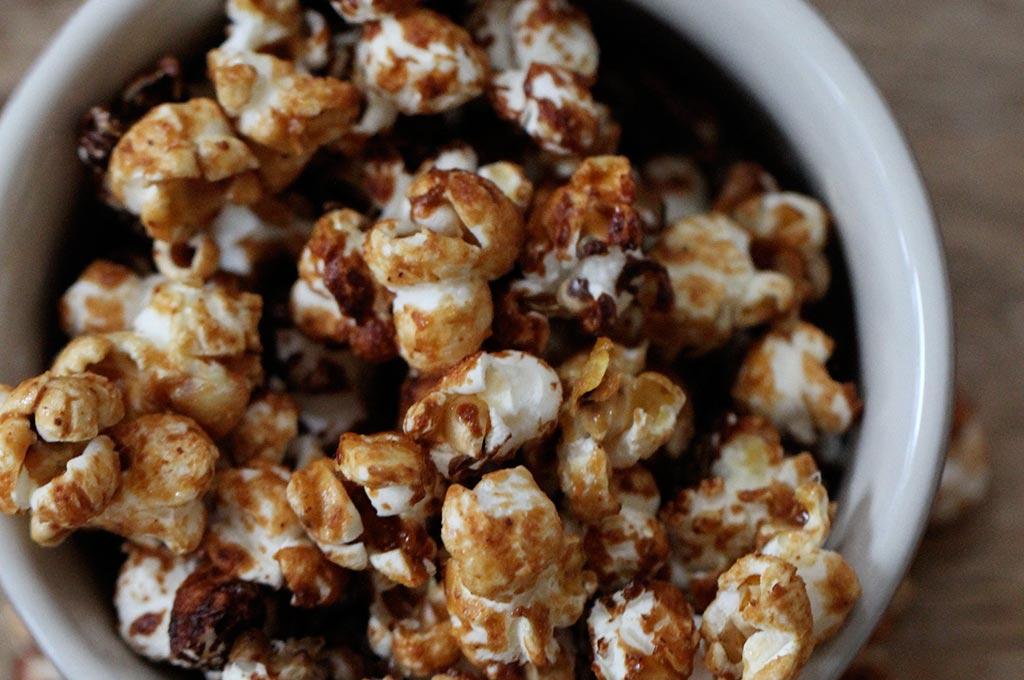 Salted caramel popcorn