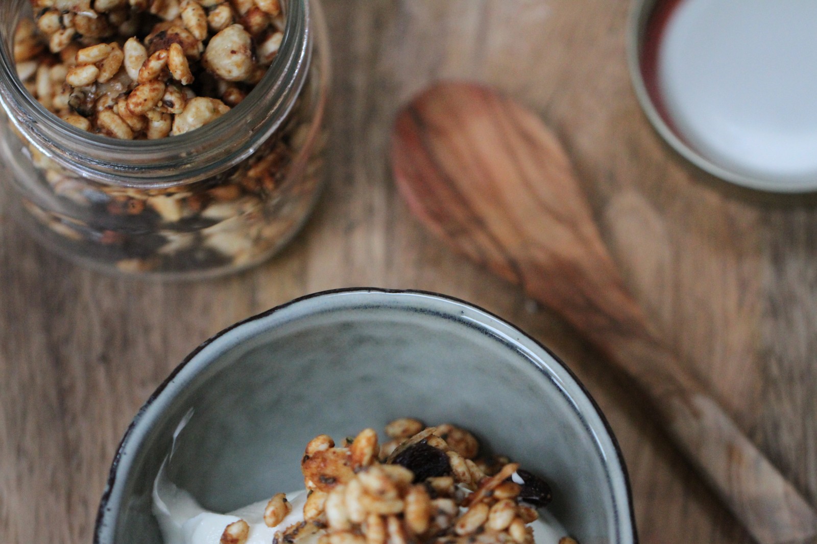 Puffed rice granola Yolanda H.